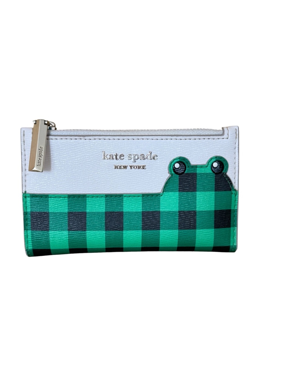 Kate Spade Hoppkins Frog Small Slim Bifold Wallet